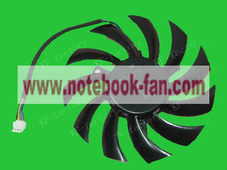 75mm ATI MSI GTX 460 560 570 R6870 R6950 Fan PLD08010S12HH - Click Image to Close
